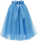 Bridesmay Tulle Skirt Knee Length - Fluffy 6-Layer Party Tutu