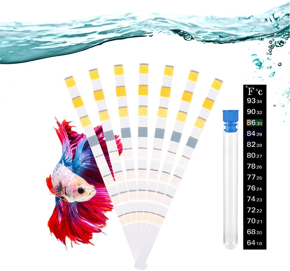 DaToo 8-in-1 Aquarium Test Kit - Accurate Water Quality Testing