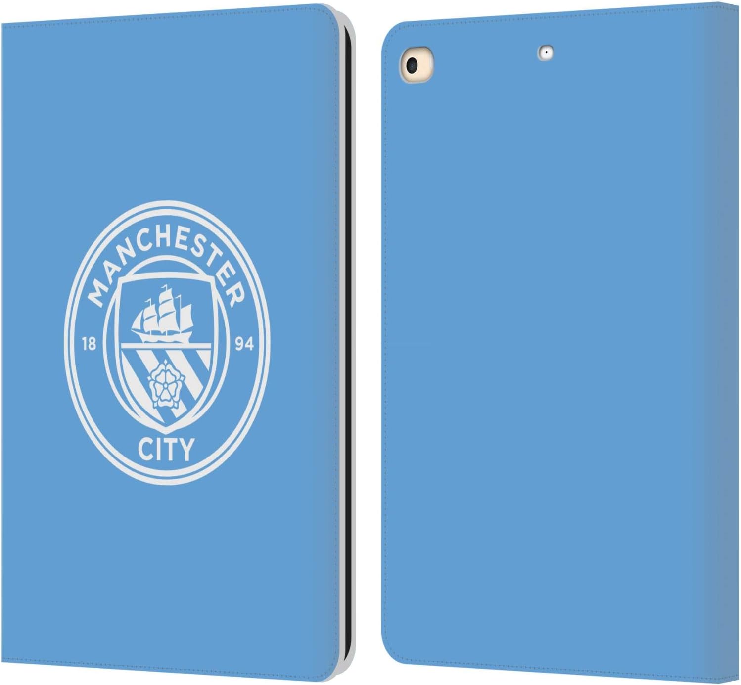 Manchester City FC Leather Wallet Case for iPad 9.7 2017/2018