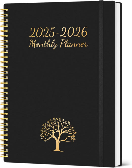 Blugool 2-Year Monthly Planner: Jan 2025-Dec 2026, Spiral Bound, Thick Paper