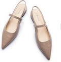 C.Paravano Women's Slingback Flats & Heels - Pointed Toe Comfort