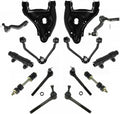 TRQ Front Steering & Suspension Kit Control Arm Kit - Complete 14pc
