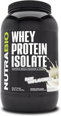 Whey Protein Isolate 2 Lbs - 25g Protein, Raw Unflavored