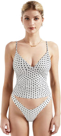 Women Sexy Deep V Neck Sleeveless Fitted Basic Tank Top - Soft Layered