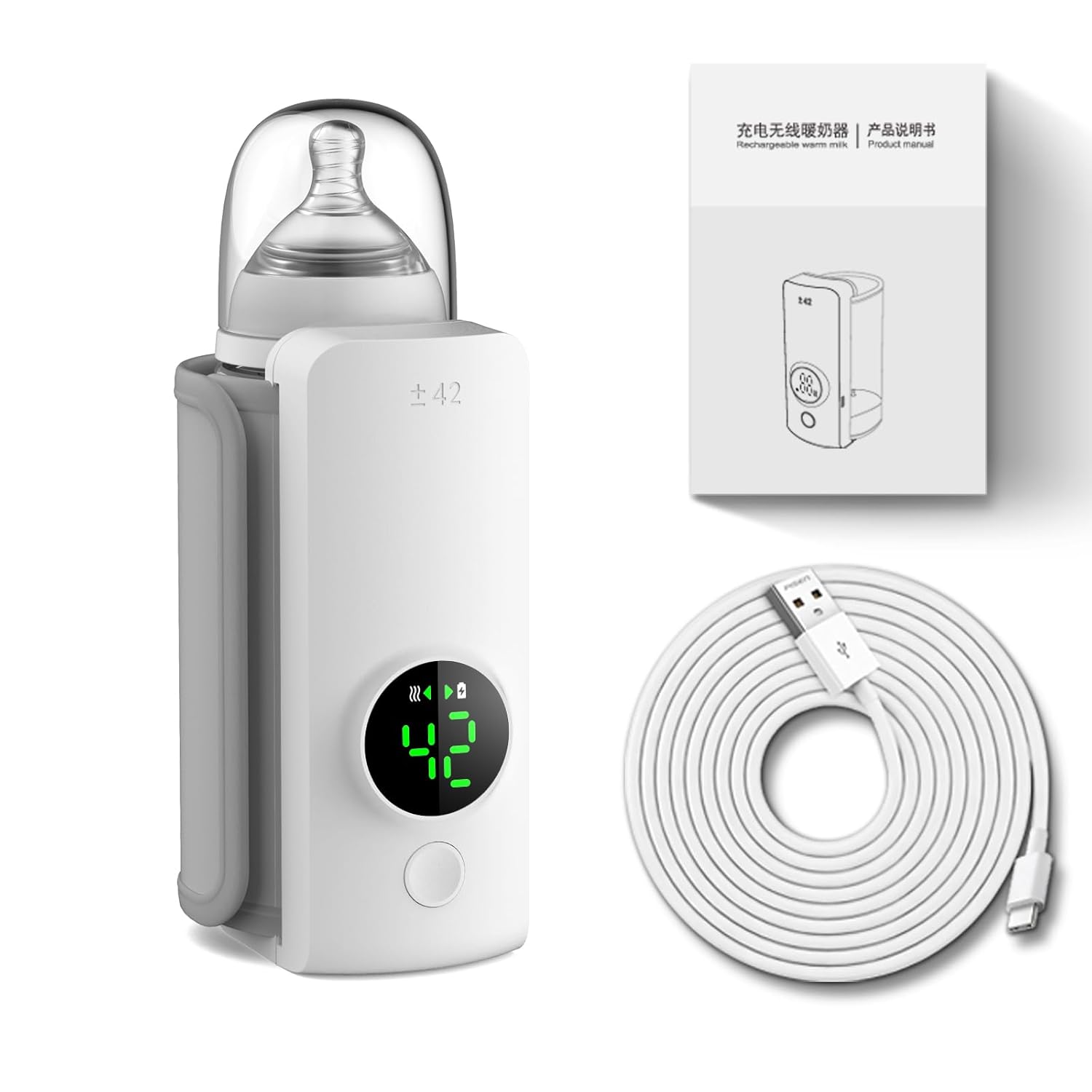 Fast-Heating Portable Baby Bottle Warmer