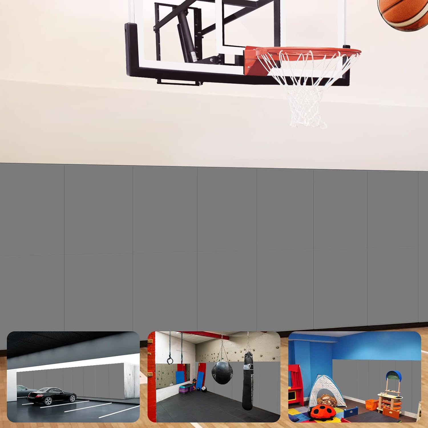Gym Padding Wall Pads for Kids Safety and Protection 60x24