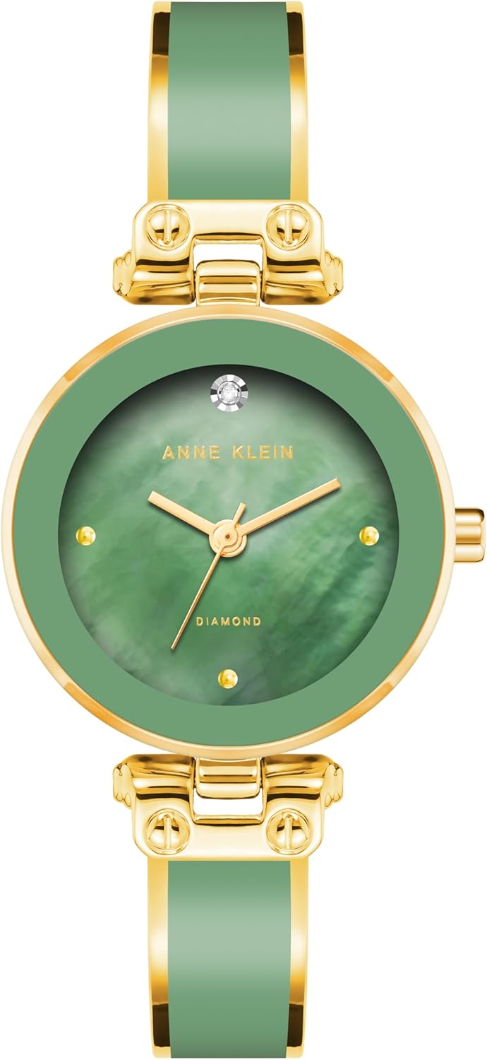 Anne Klein Women's Genuine Diamond Dial Bangle Watch Review
