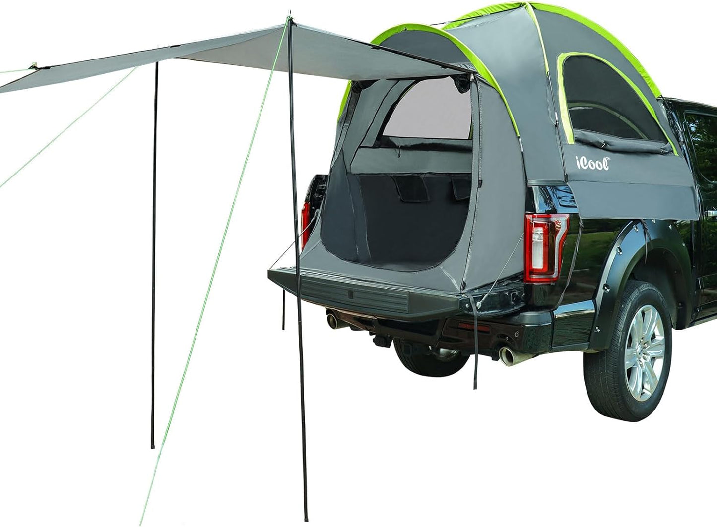 iCool Waterproof Truck Bed Tent with Sun Shelter