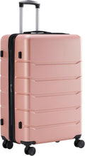 Sweetcrispy Carry on Luggage 20 in Pale Pink - Lightweight & Smooth