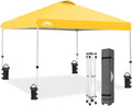 EAGLE PEAK Pop Up Canopy Tent 10x10 ft - Easy Setup Shade