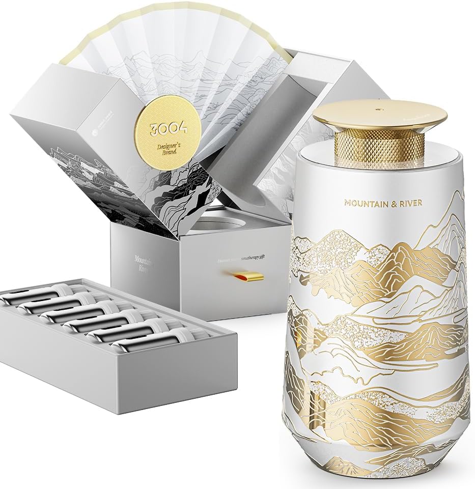 Rechargeable Smart Car Air Freshener with 7 Aroma Oils
