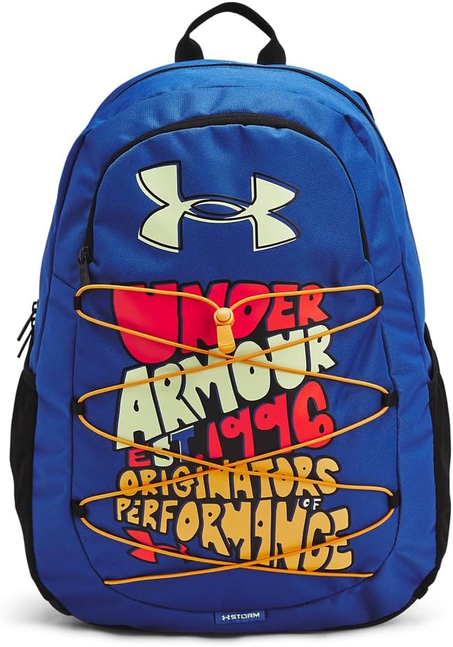 Under Armour Hustle Sport Backpack with Water-Resistant Finish