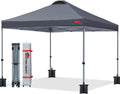MASTERCANOPY Durable Pop-up Canopy Tent 10x10 - Quick Set-Up Shade