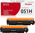 051H Toner Cartridge 2-Pack Compatible Replacement for Canon 051H