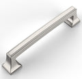 Amerdeco 15 Pack Brushed Satin Nickel 5 in Cabinet Handles - Durable