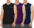 Men's Sleeveless Workout Swim Shirt Muscle Tank Top - Lightweight