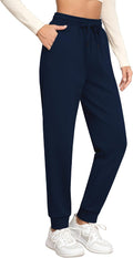High Waisted Fleece Baggy Sweatpants for Women - Cozy Fit
