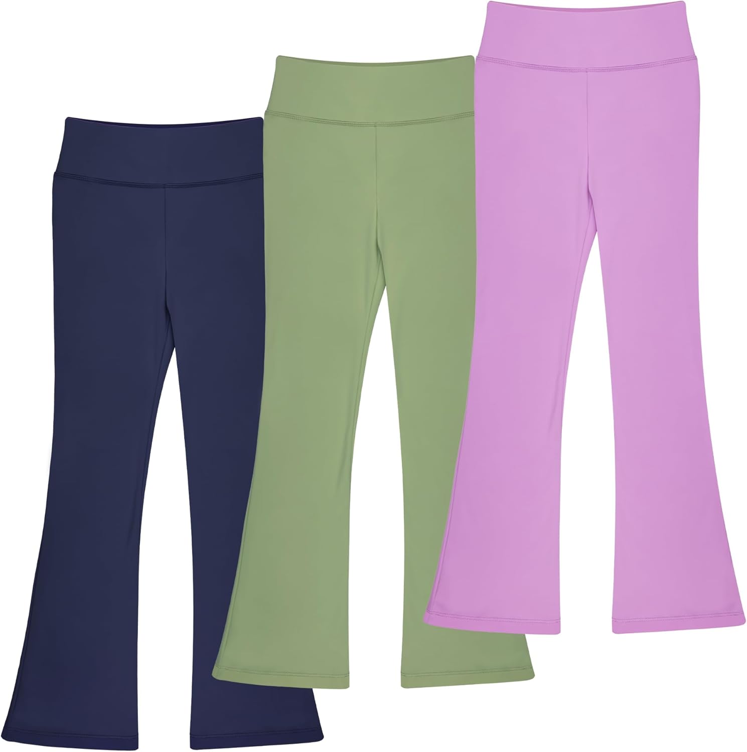 BIG ELEPHANT Girls Flare Leggings for Fashionable Comfort
