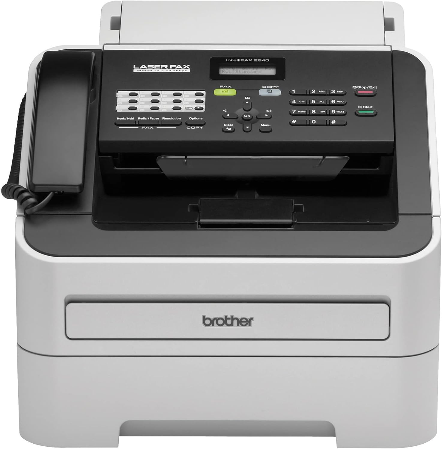 Brother FAX-2840 High Speed Mono Laser Fax Machine Review