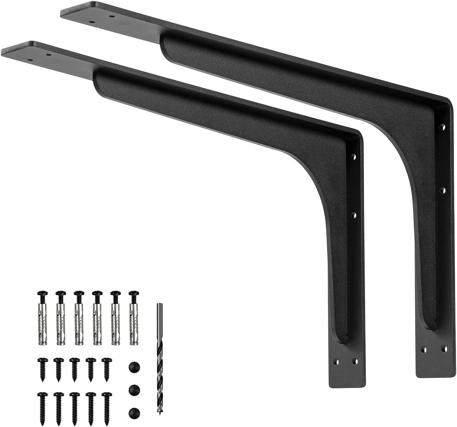 20 x 12 INCH Heavy Duty Shelf Brackets for Sturdy Support