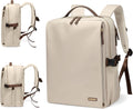 Laptop Backpack for Women Apricot - Fits 17.3in, Airline Approved
