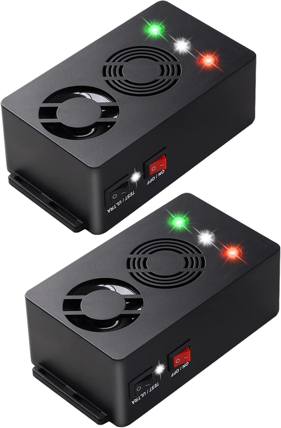 Angveirt Ultrasonic Rodent Repeller - 2 Pack