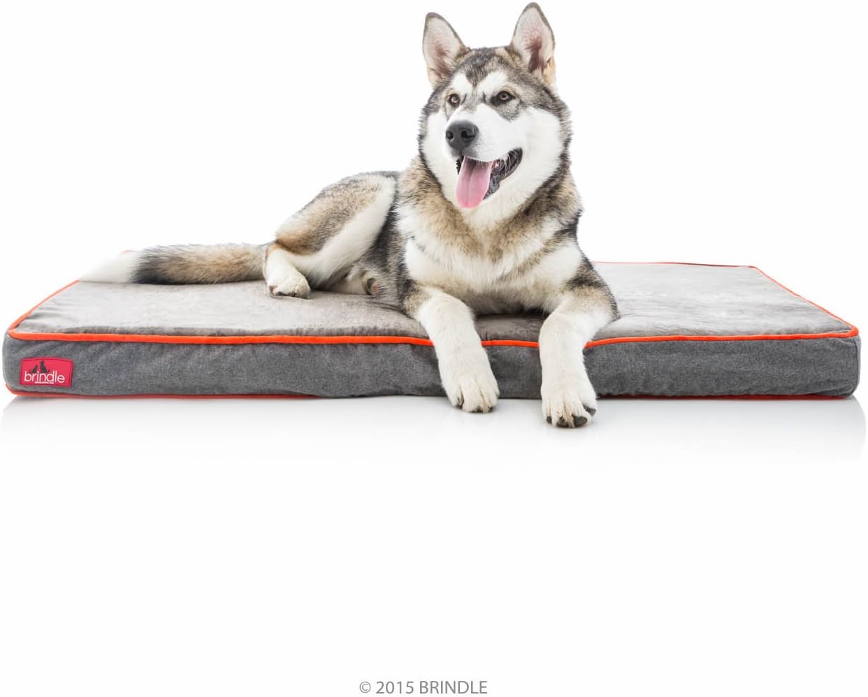 Brindle Waterproof Designer Memory Foam Pet Bed for Comfort