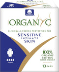100% Organic Cotton Feminine Pads 120 Count - Heavy Flow