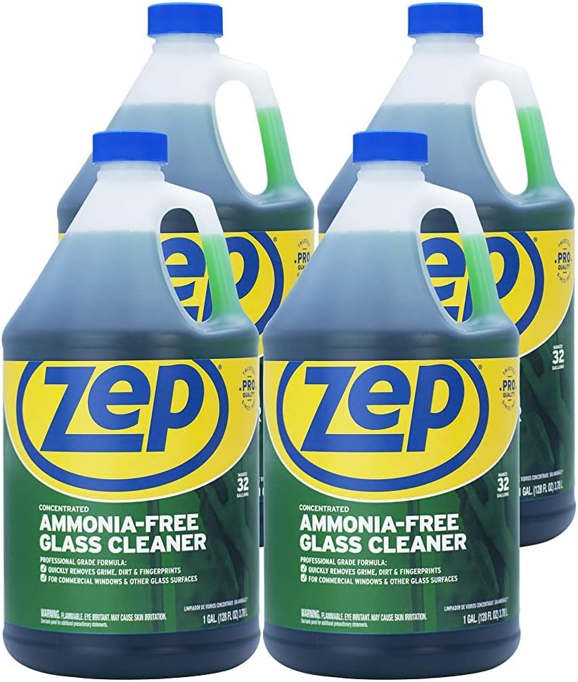 Zep Ammonia Free Glass Cleaner Concentrate - Professional Grade
