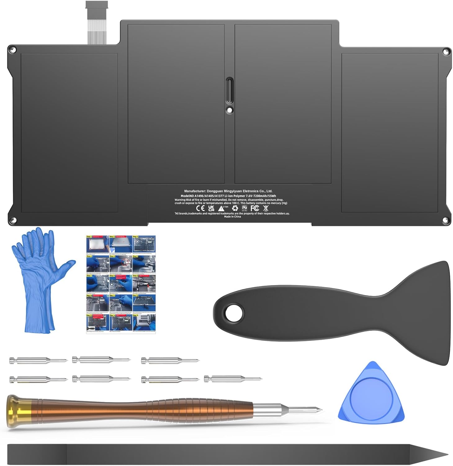 A1466 Battery Replacement for MacBook Air 13 inch Models