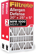 Filtrete 20x25x5 AC Furnace Air Filter for Allergen Defense