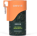 Orvis Dog Travel Water Bottle - Portable Pet Waterer with Bowl