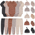 Kiddiezoom Unisex Baby Layette Essentials 19-Piece Set - Soft