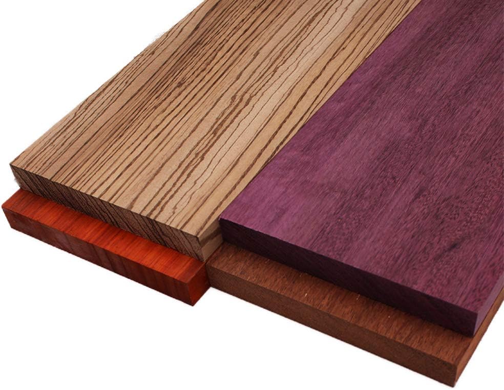Barrington Hardwoods Exotic Hardwood Variety Pack for Crafts