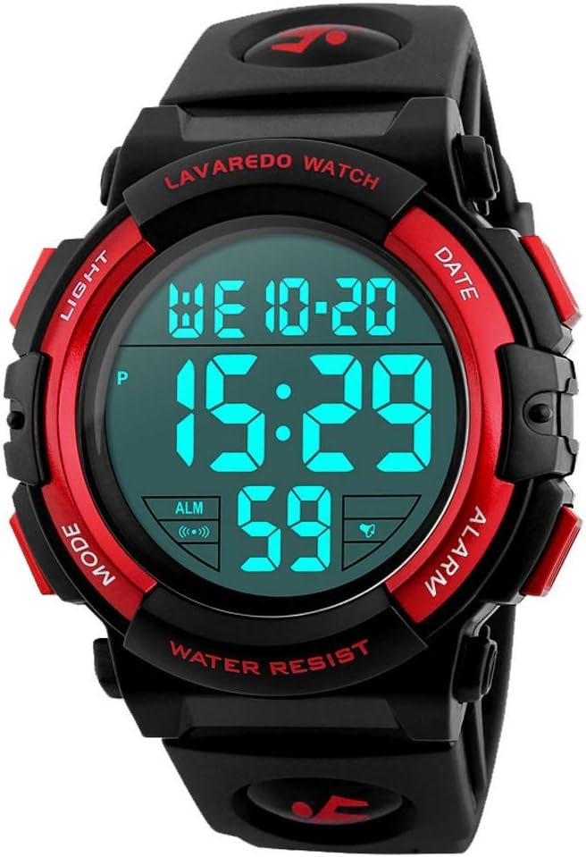 Kid's Digital Sport Watch - Waterproof & Multifunctional