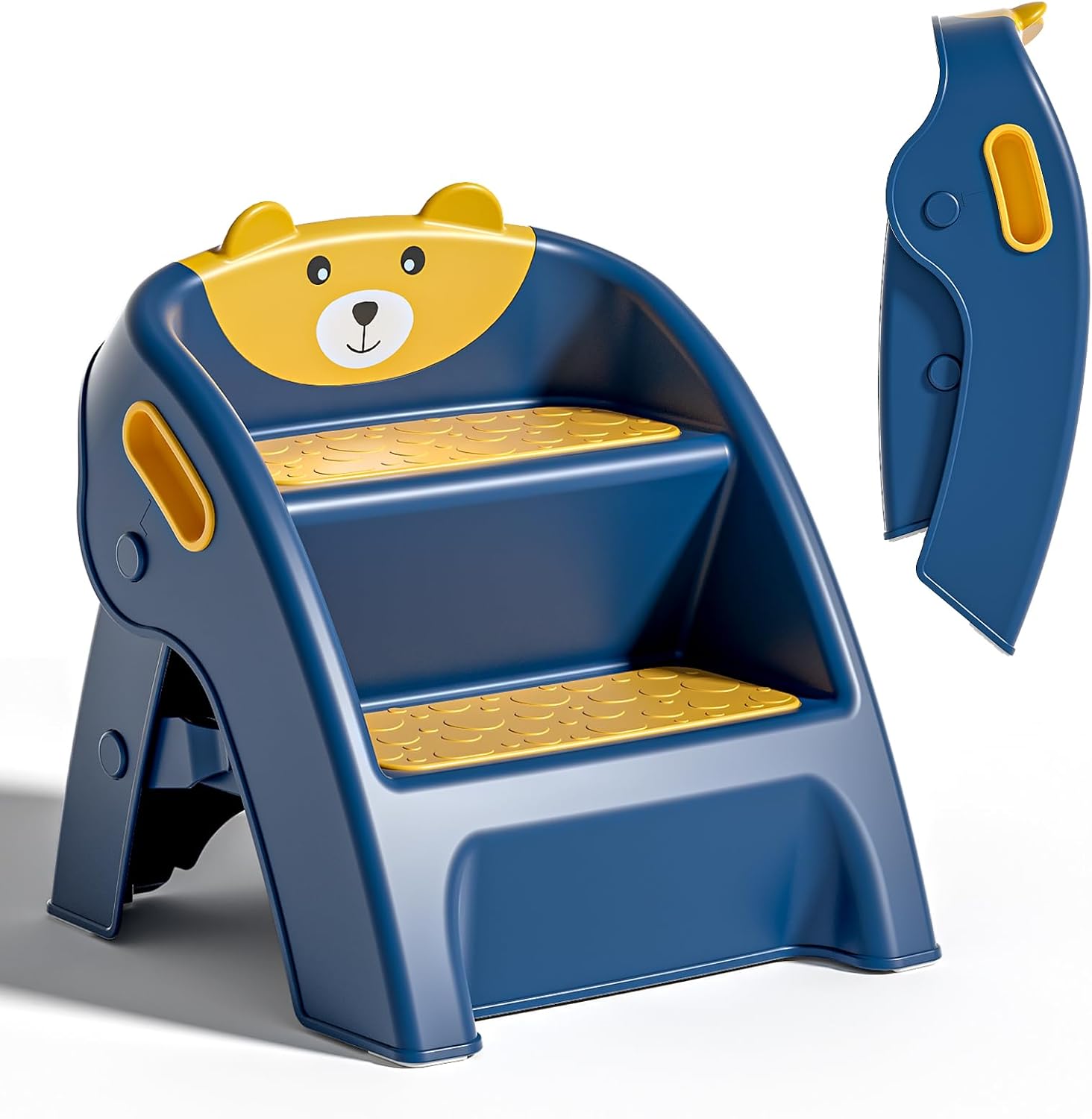 Folding Kids Step Stool for Potty Training and Independence