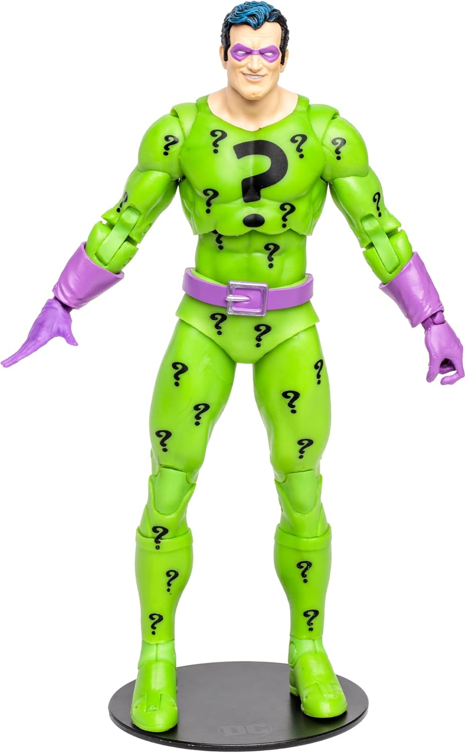 McFarlane Toys DC Multiverse Riddler Figure - Intriguing 7in Action