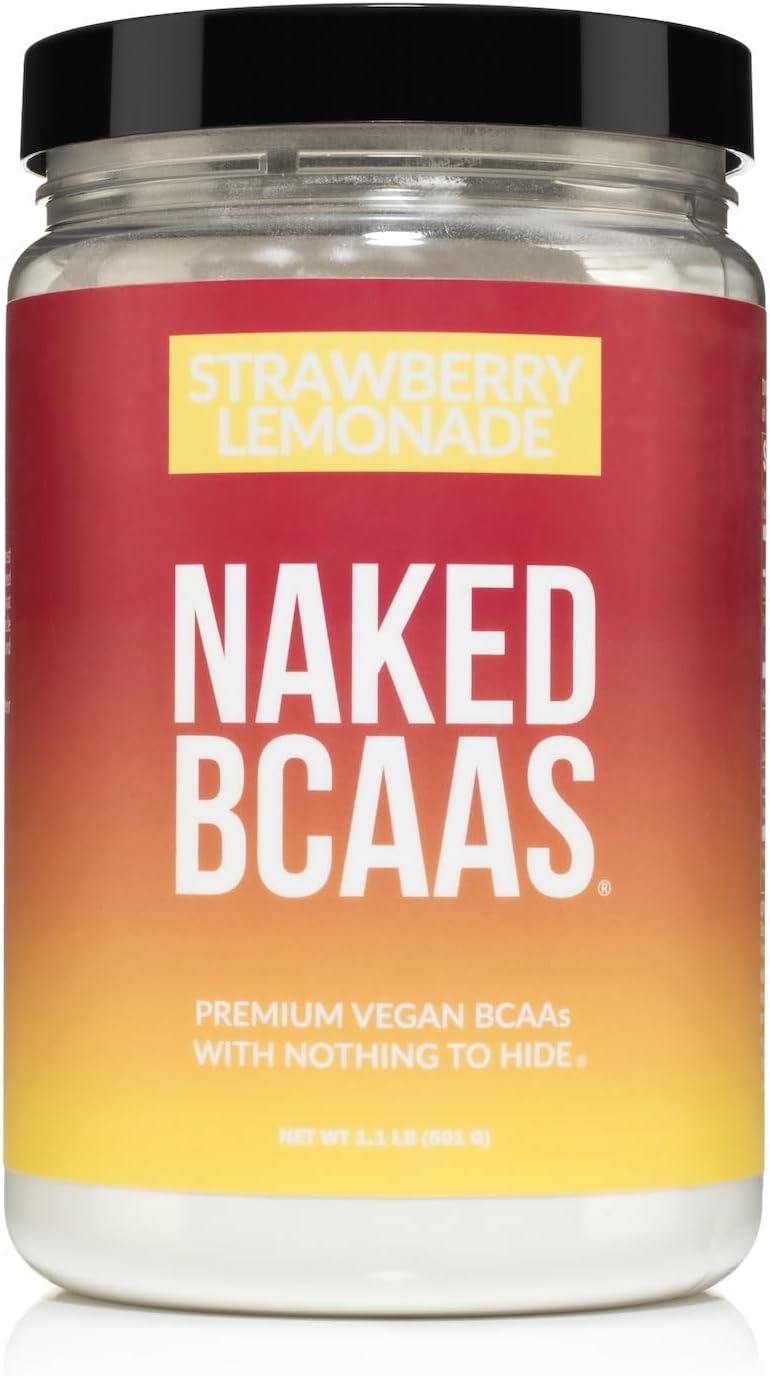 NAKED Strawberry Lemonade BCAAs for Optimal Muscle Recovery