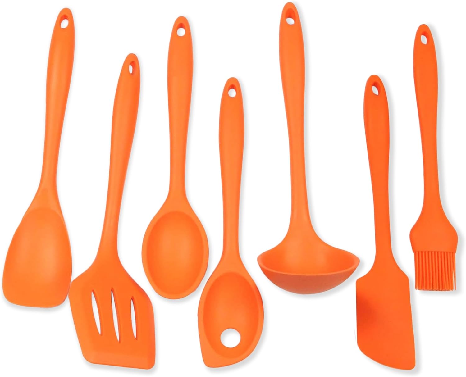 Chef Craft 7 Piece Silicone Kitchen Tool Set for Every Cook