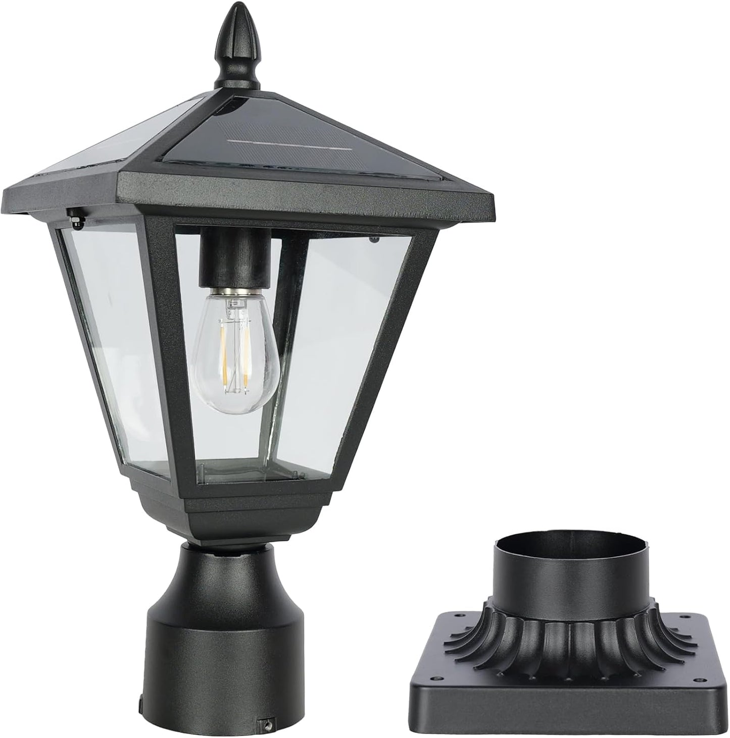 Solar Post Lamp Lights for Outdoor Use - Durable and Stylish