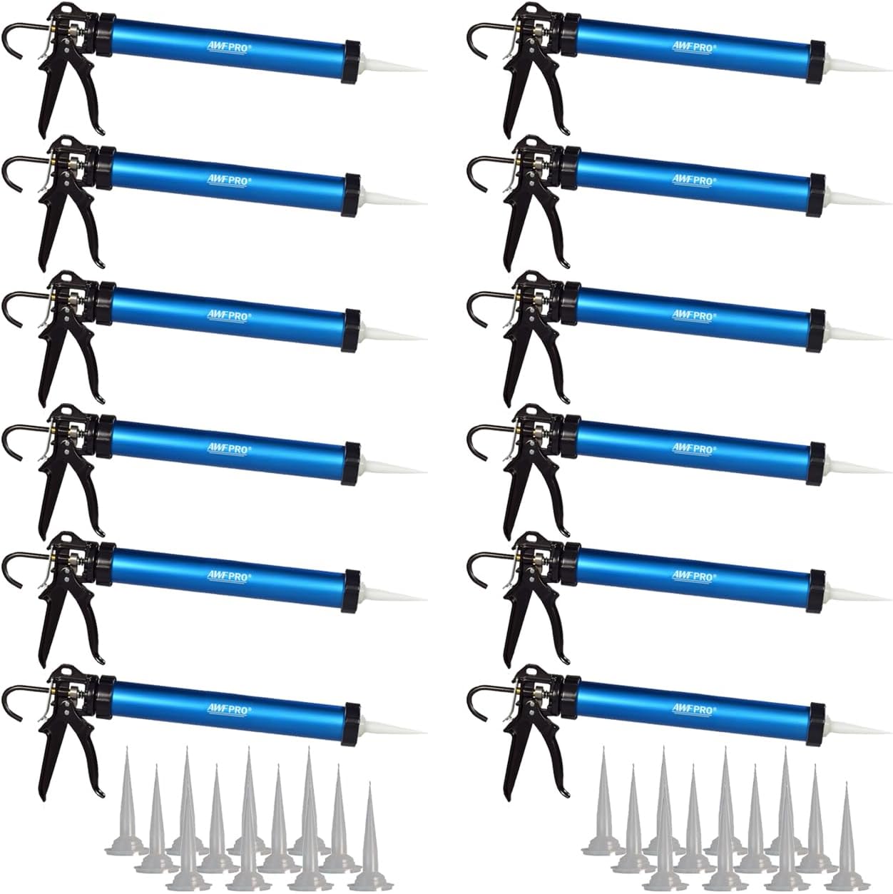 AWF PRO Sausage Caulking Gun for Professionals and DIYers