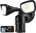 5MP Floodlight Camera Outdoor - Clear Color Night Vision and Dual-Band