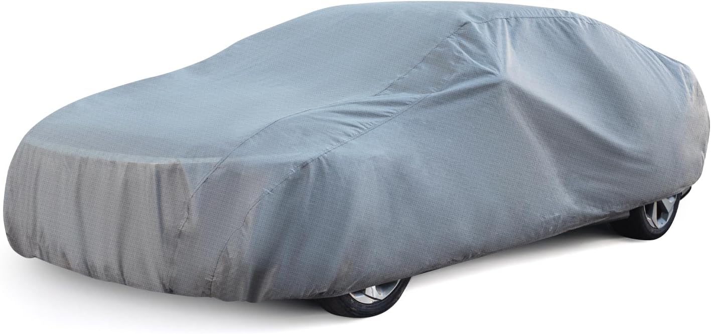 Car Cover Dirtproof Waterproof Breathable for Sedans up to 185in