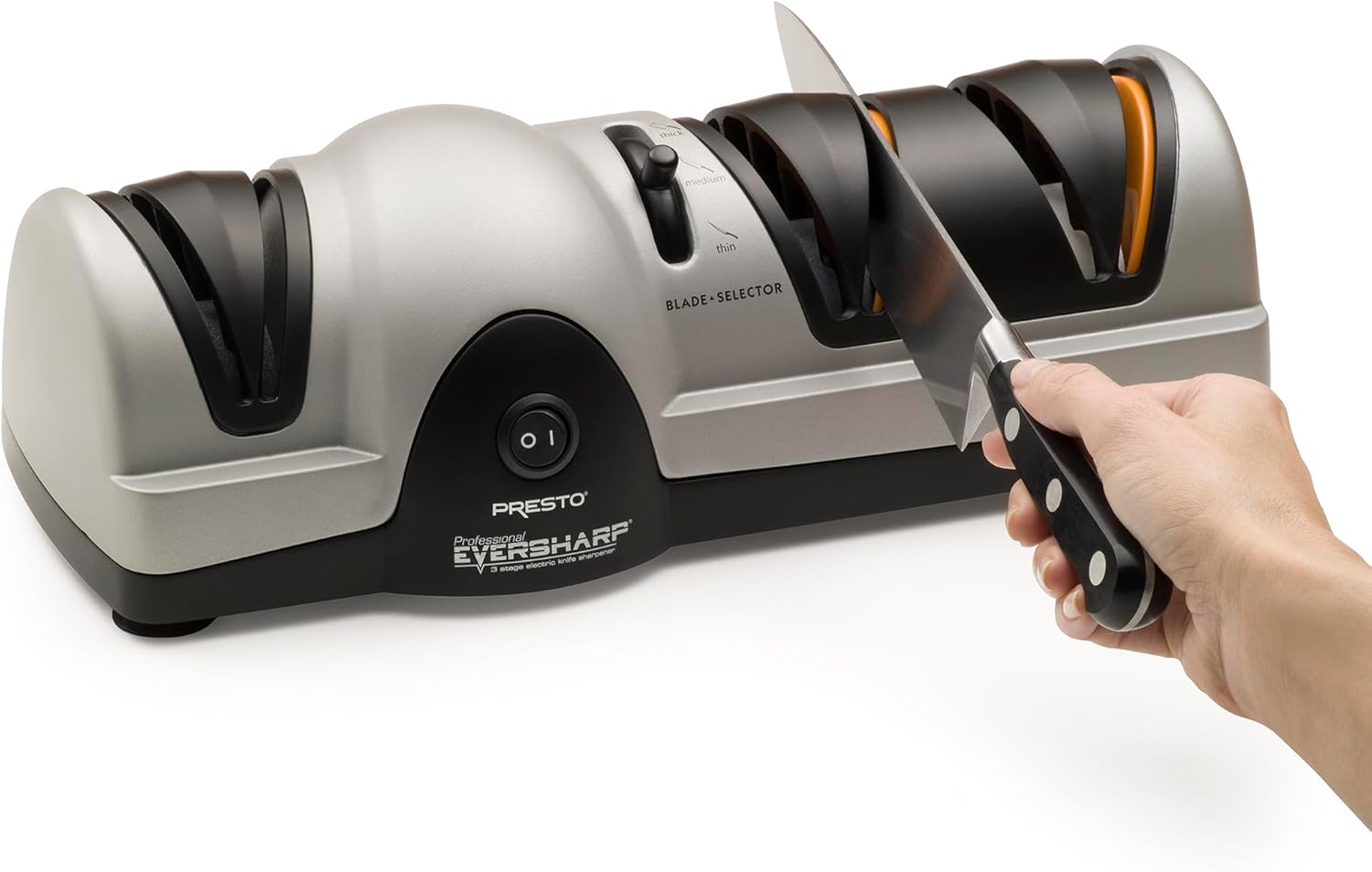 Presto 08810 Professional Electric Knife Sharpener for Home Use