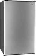 RecPro 3.3 Cu Ft 12V RV Refrigerator - Frost-Free Stainless Fridge