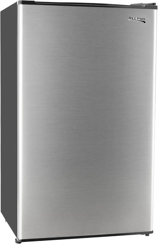 RecPro 3.3 Cu Ft 12V RV Refrigerator for Compact Living