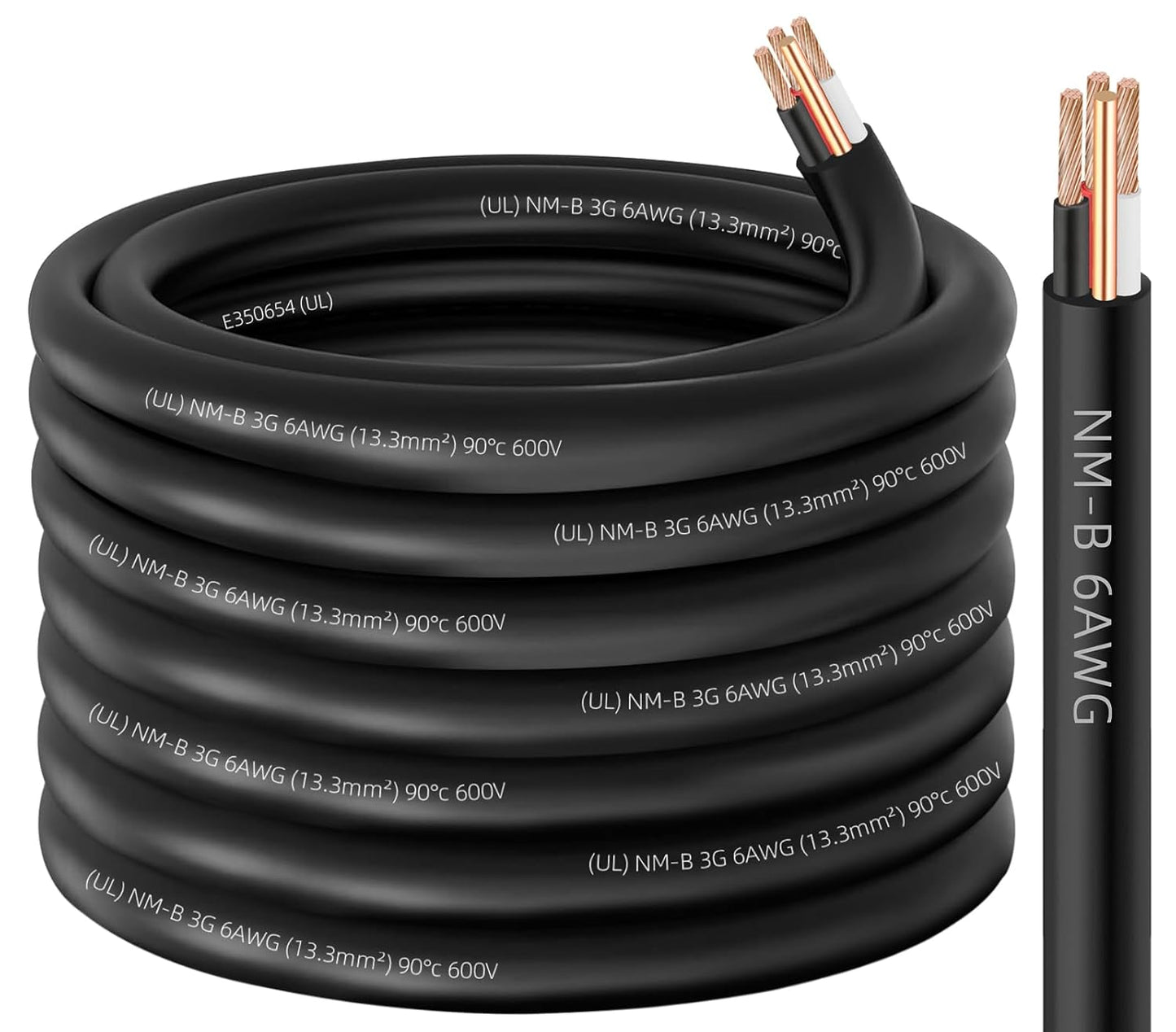 NM-B 6/3 Wire with Ground for Reliable Indoor Electrical Wiring