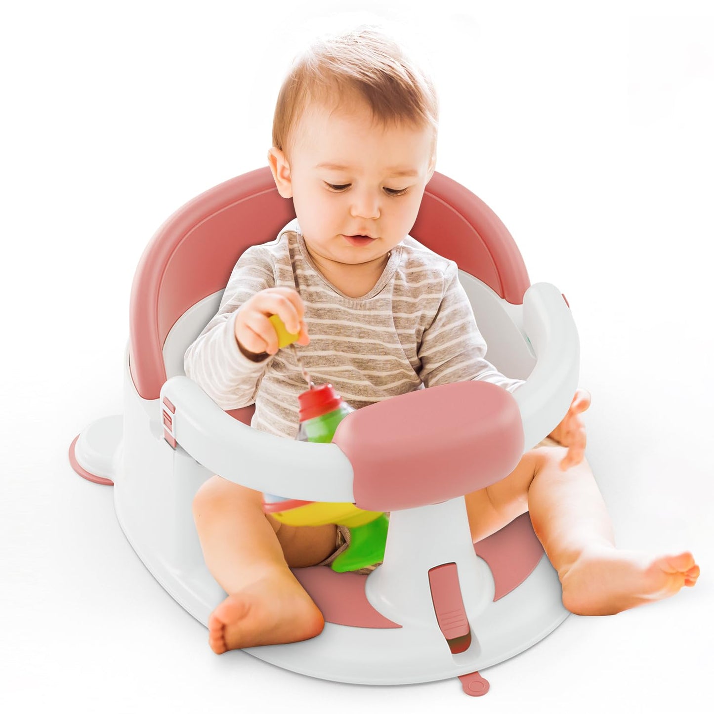 Baby Bath Seat for Infants: Safe Non-Slip Bath Support Chair