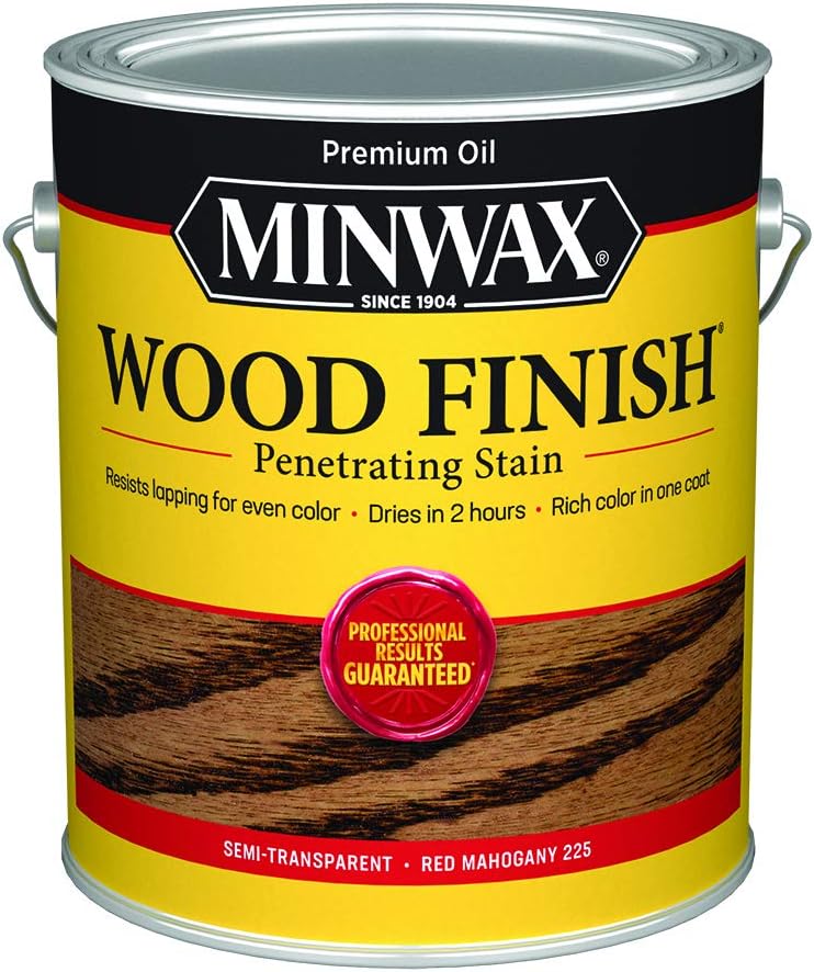 Minwax Wood Finish Red Mahogany Stain for Beautiful Projects