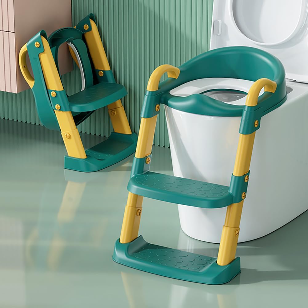 Potty Training Toilet Seat With Step Stool For Boys And Girls